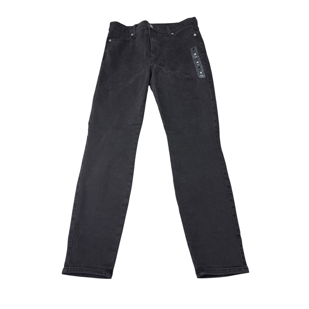 NWT Lucky Brand Uni Fit Skinny Ankle Jeans Black High Rise 7W15022 Size 4 W30-27